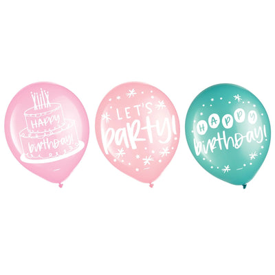 Happy Bright Birthday Balloons