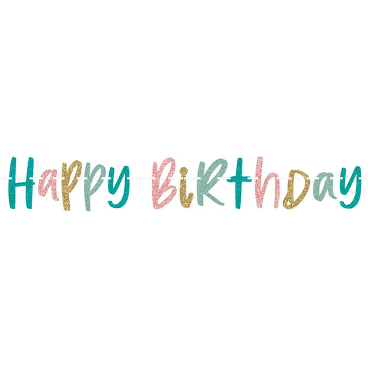 Happy Bright Birthday Banner