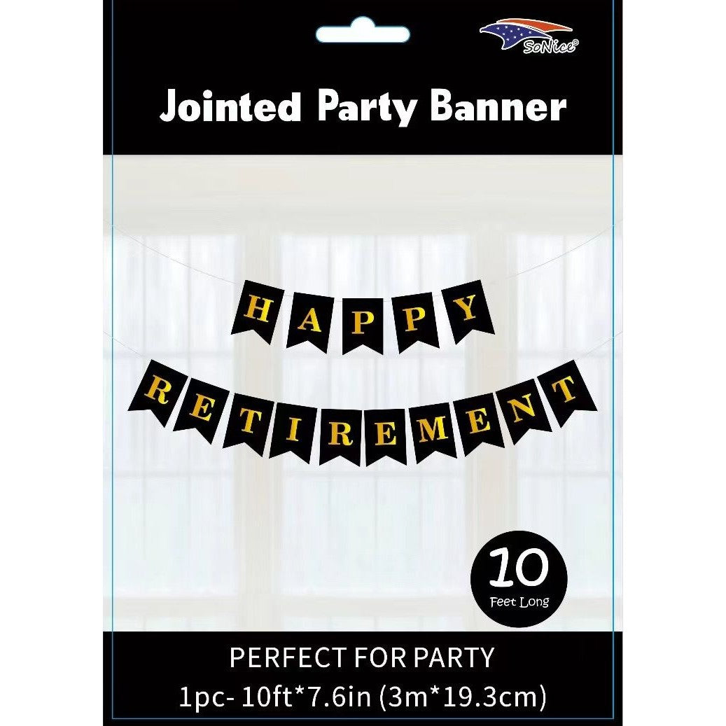 Happy Retirement Banner