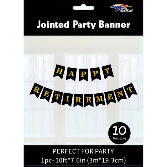 Happy Retirement Banner