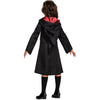 Harry Potter Hermione Granger Classic Girls Costume, Black & Red, Kids Size Large 10-12