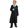 Harry Potter Slytherin Robe Classic Children's Costume Accessory, Black & Green, Kids Size Small 4-6