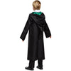 Harry Potter Slytherin Robe Classic Children's Costume Accessory, Black & Green, Kids Size Small 4-6