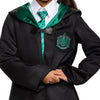 Harry Potter Slytherin Robe Classic Children's Costume Accessory, Black & Green, Kids Size Small 4-6
