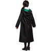 Harry Potter Slytherin Robe Classic Children's Costume Accessory, Black & Green, Kids Size Small 4-6