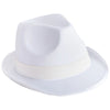 Hat - Fedora White, 5" x 12"