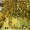 Heavy Duty Fabric Gold Metallic Sequin Backdrop