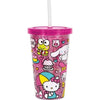 Hello Kitty Insulated Reusable 16oz Tumbler with Straw