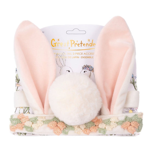 Hippity Hop Bunny Ears and Tail Accessory Set