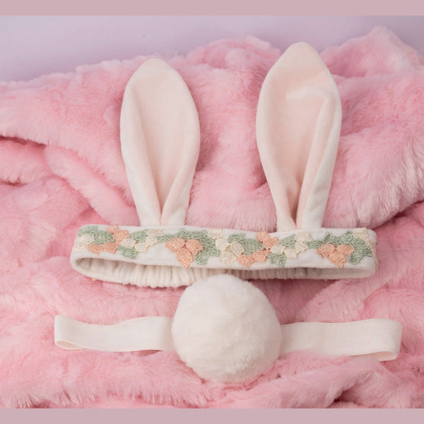 Hippity Hop Bunny Ears and Tail Accessory Set