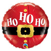 Ho Ho Ho Christmas 18" Balloon