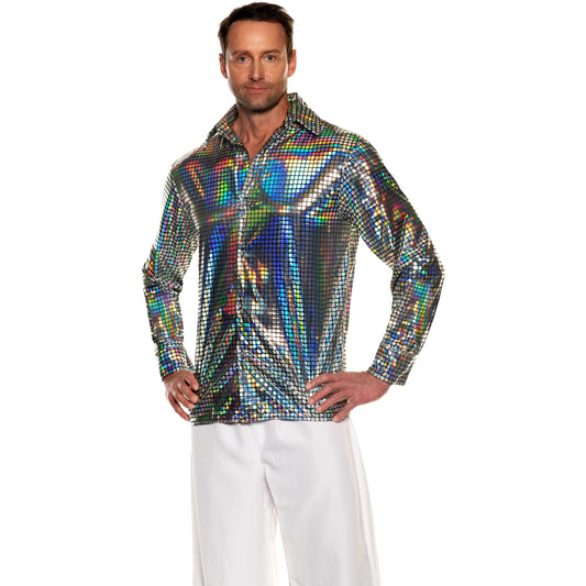 Hologram Disco Shirt - XXL