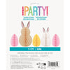 Honeycomb Decoration - Easter, 5 Piece Hanging Bunny & Egg