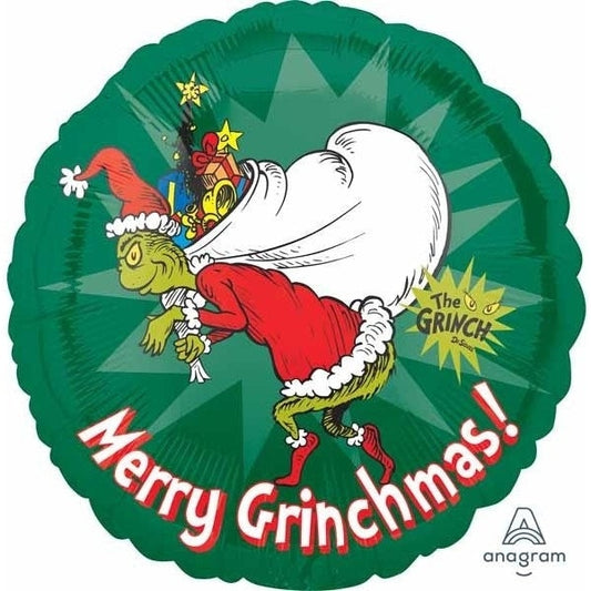 How The Grinch Stole Xmas 18" Rnd