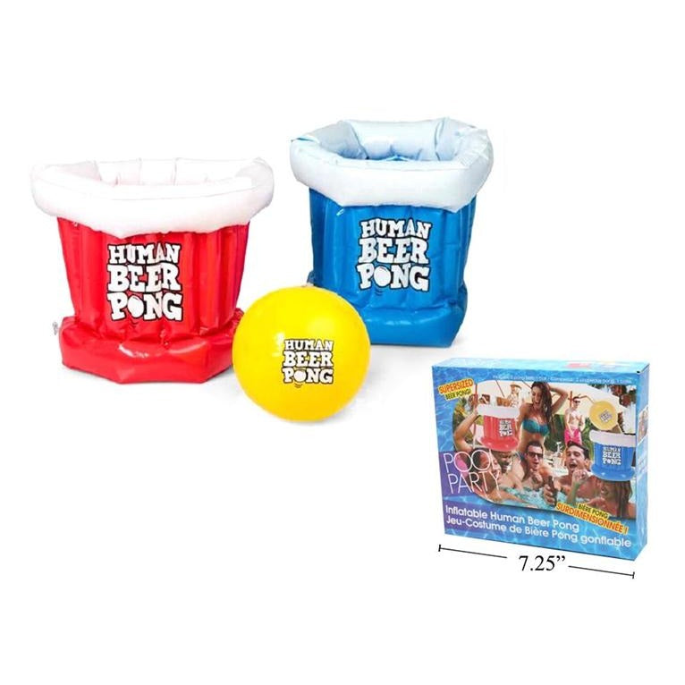 Inflatable Human Beer Pong Set