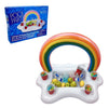Inflatable Rainbow Cloud Beverage Tray