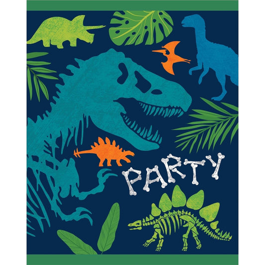 Invitations - Birthday, Dino- Mite, 4" x 5", 8 Count