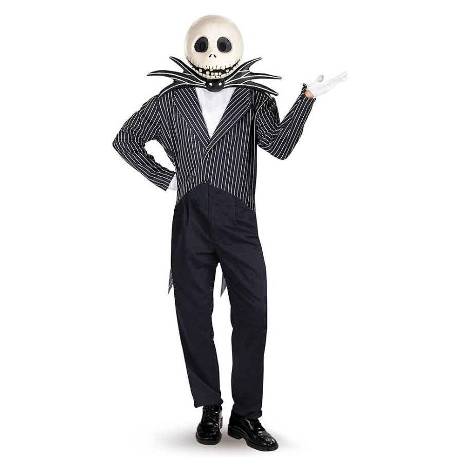 Jack Skellington Deluxe Adult L/XL 42-46