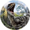Jurassic World 4 7" Dessert Plates, 8 Count