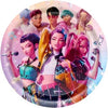 KPop Anime Singing Idols 9" Dinner Plates, 24 Count