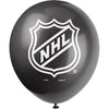 Latex Balloons - NHL, 12", 8 Count