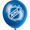 Latex Balloons - NHL, 12", 8 Count