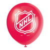 Latex Balloons - NHL, 12", 8 Count