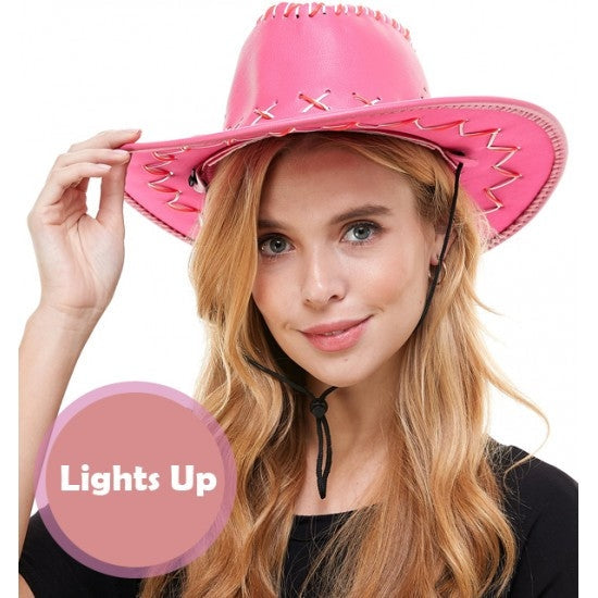 Light Up Cowboy Hat