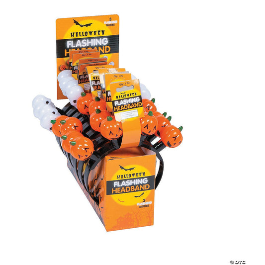 Light-Up Halloween Headbands