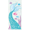 Loot Bags - Cellophane, Mermaid, 5" x 11", 20 Count