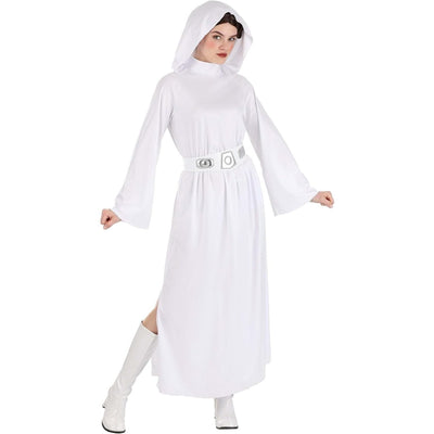 Lucasfilm Star Wars Princess Leia Hooded Womens Costume Officially Licensed