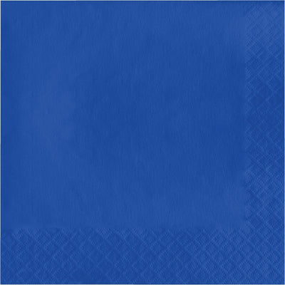 Lunch Napkins 50 Count 2 Piece Cobalt