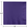Lunch Napkins 50 Count 2 Piece Purple