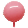 Macron Coral Round Foil Balloon 18"