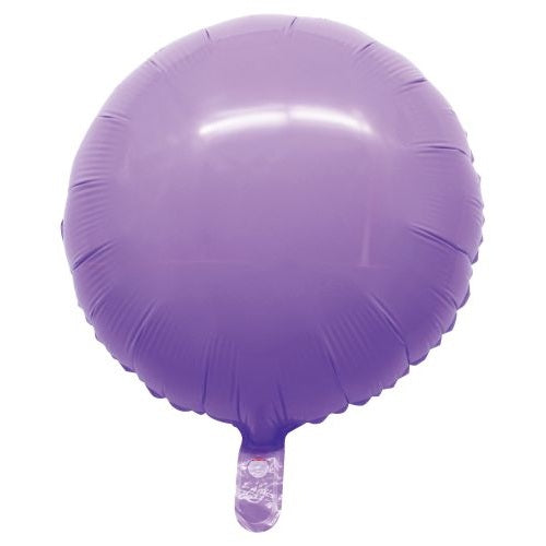 Macron Lavender Round Foil Balloon 18"