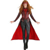 Marvel Adult Scarlet Witch Hero Costume, Womens Halloween Costume - Officially Licensed Large, Red Size 10-12