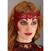 Marvel Adult Scarlet Witch Hero Costume, Womens Halloween Costume - Officially Licensed Large, Red Size 10-12