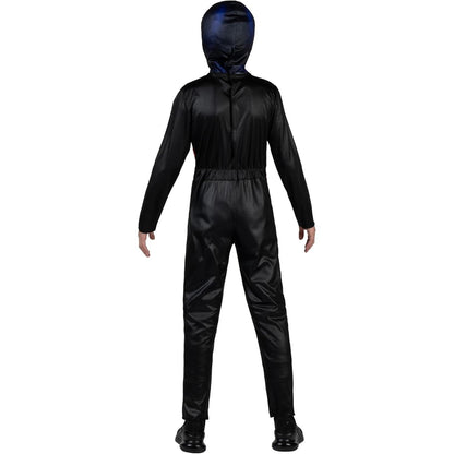 Marvel's Official Miles Morales Halloween Costume Poly Jersey Jumpsuit with Fabric Mask