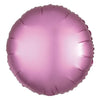 Matte Pink Round Foil Balloon 18"
