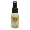 Mehron Glitter Spray - Gold 1oz