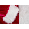 Men's Plus-Size Regency Plush Santa Suit, Crimson/White, Adult XX-Large 58-60
