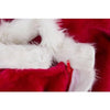 Men's Plus-Size Regency Plush Santa Suit, Crimson/White, Adult XX-Large 58-60