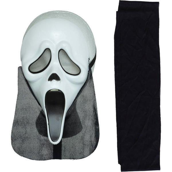 Mens Plus Size Scream Ghost Face Costume