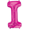 Metallic Balloon - Jumbo Letter Pink I