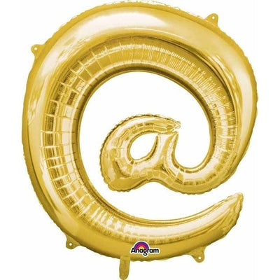 Metallic Balloon - Jumbo Symbol Gold @