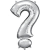 Metallic Balloon - Jumbo Symbol Silver ?