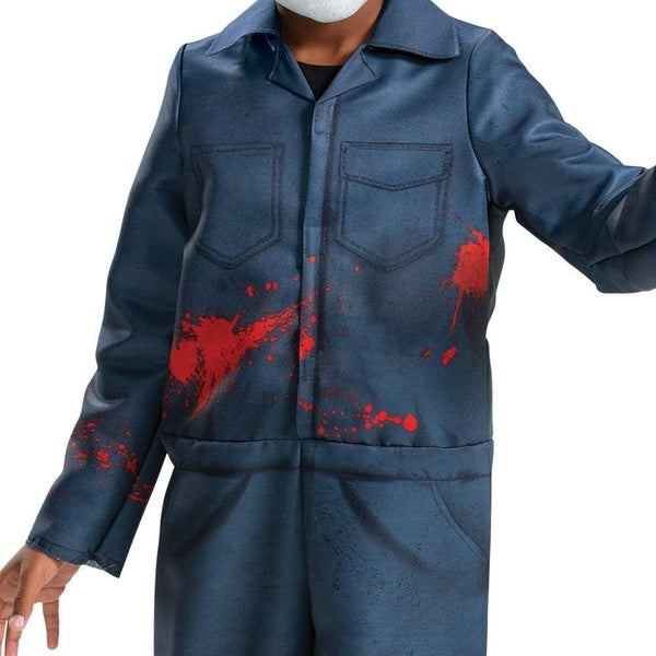 Michael Myers Costume for Kids, Official Halloween 2 Jumpsuit and Mask, Child Size Large 10-12