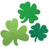 Mini Glitter Shamrocks, 6 Count