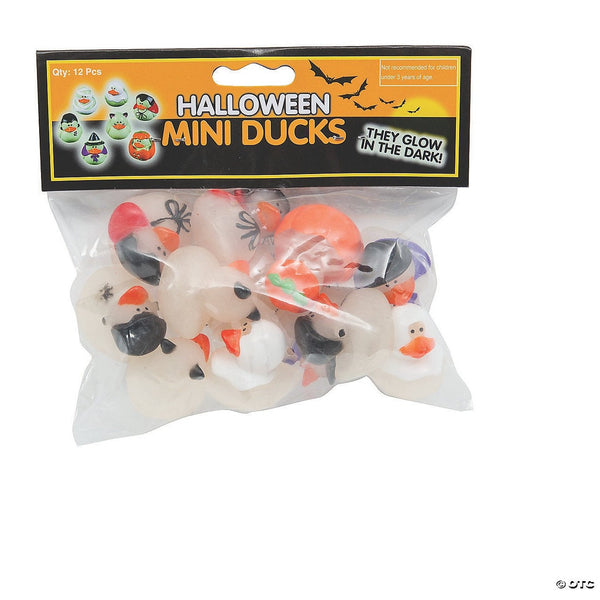 Mini Glow in the Dark Rubber Duckies