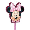 Minnie Mouse Shaped Drum Pull Piñata